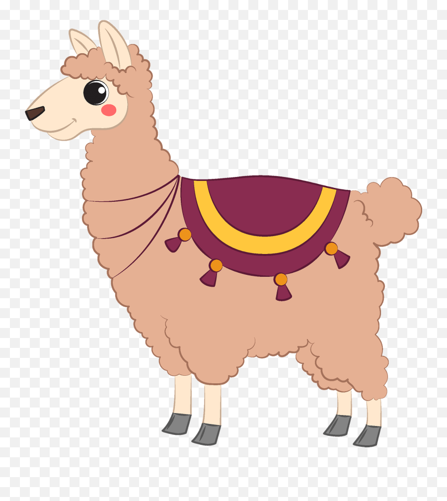 Llama Clipart - Animal Figure Png,Llama Transparent