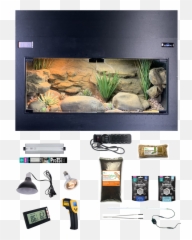 Complete Leopard Gecko Kits - Leopard Gecko Habitat Kit Png,Leopard Gecko Png