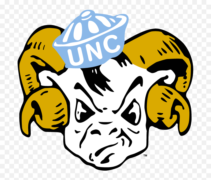North Carolina Tar Heels Primary Logo - Unc Tar Heels Vintage Logo Png,Unc Basketball Logos