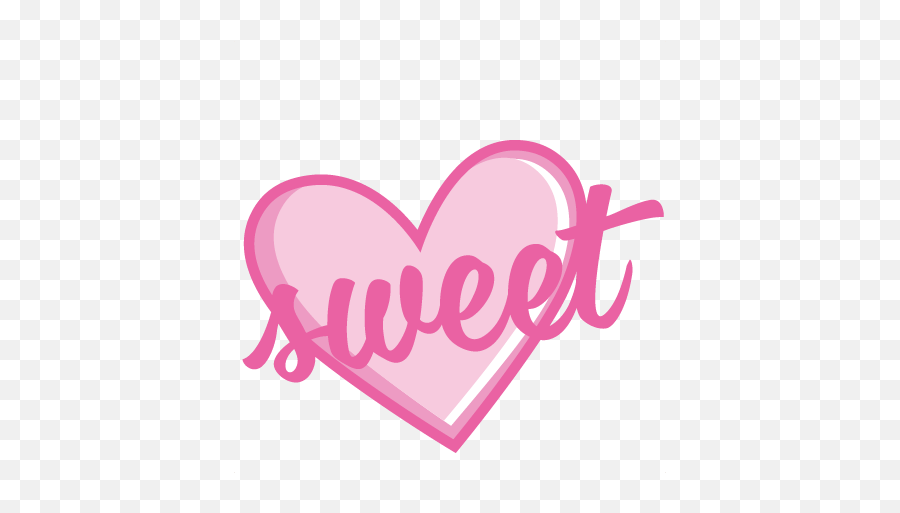 Sweet Heart Svg Scrapbook Cut File Cute Clipart Files For - Heart Png,Cute Heart Png
