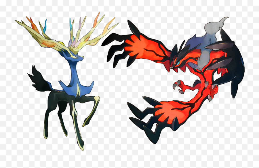 Legendary Pokemon Images Xerneas - Pokemon Xerneas And Yveltal Png,Xerneas Png