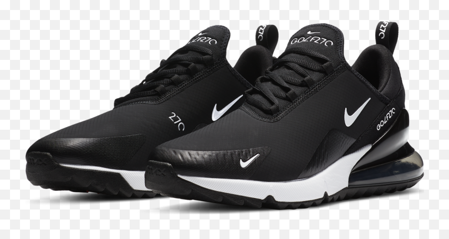 Look Legendary In The Nike Air Max 270 G - Nike Golf 270 Black Png,Air ...