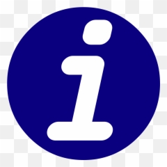 Fileinformation Icon Slanted Monochromatic Dark Bluesvg - Dot png