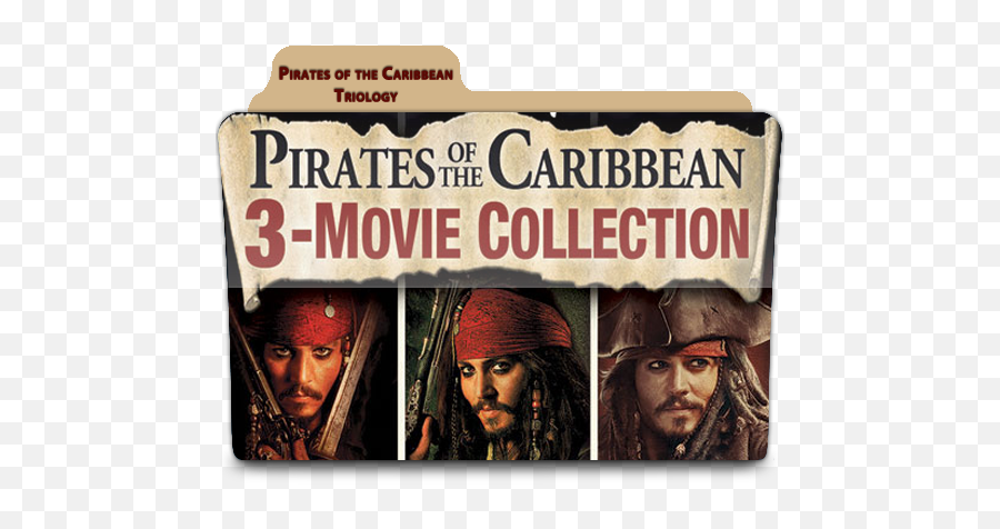 Movie Folder Icons For Windows - Pirates Of The Caribbean 1 2 3 Png,Pirates Of The Caribbean Folder Icon