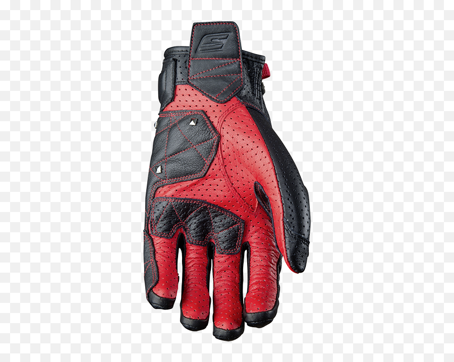 Five Florida Leather Motorcycle Gloves Blackred Buy Price Photos Reviews In The Online Store Partner - Moto Safety Glove Png,Icon Leather Motorcycle Jackets