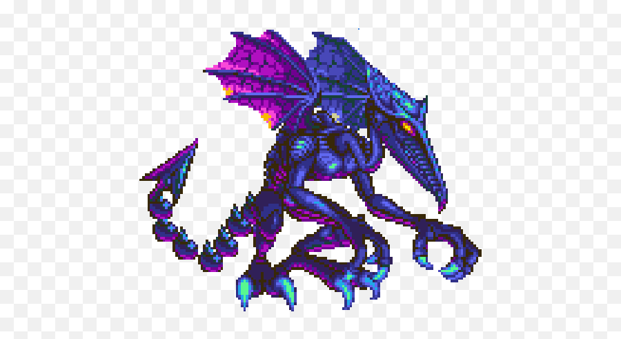Download Was Metroid Prime Hunters A Good Game - Metroid Zero Mission Ridley Png,Ridley Png