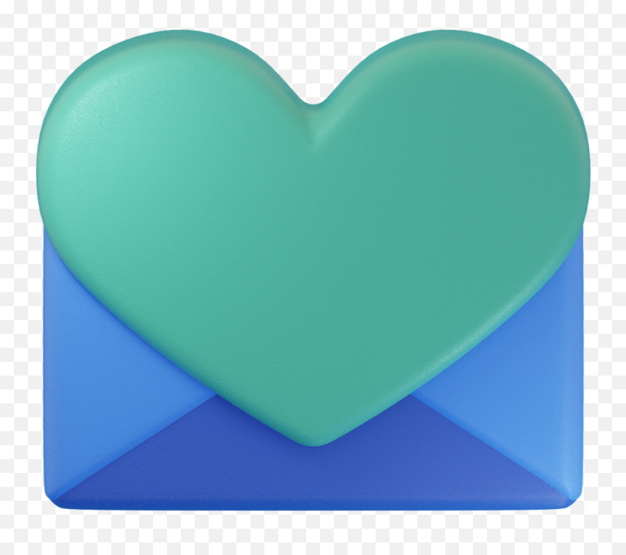Heart Envelope - Girly Png,3d Modeling Icon