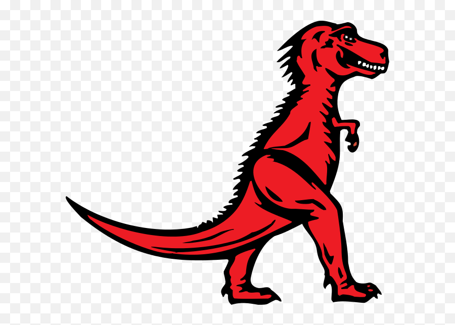 T Rex Silhouette Png - Trex Png Red Red T Rex Logo Mozilla Mascot,Dinosaur Silhouette Png