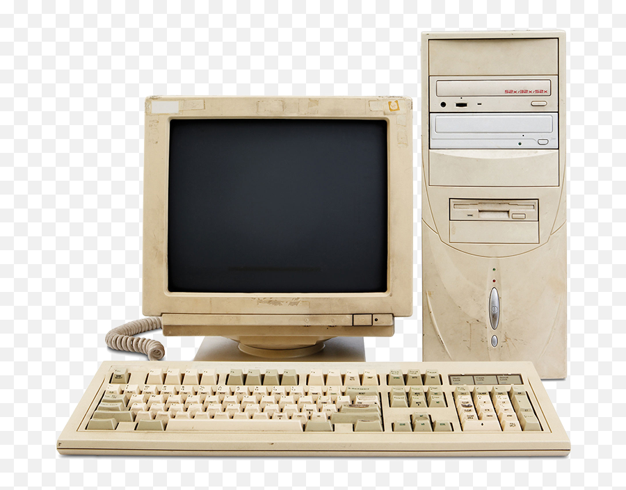 Rabidou Consulting - Computers In The 90 Png,Old Computer Png