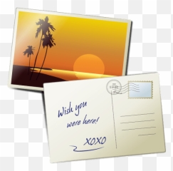Postcard - free download Travel Postcard Clipart png