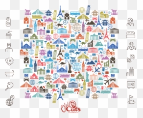 Travel Themed Wallpaper For Walls - Background png