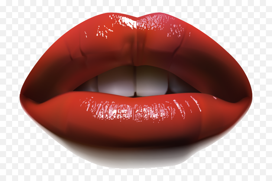 Kiss Png Transparent Image - Transparent Red Lips Png,Kiss Transparent