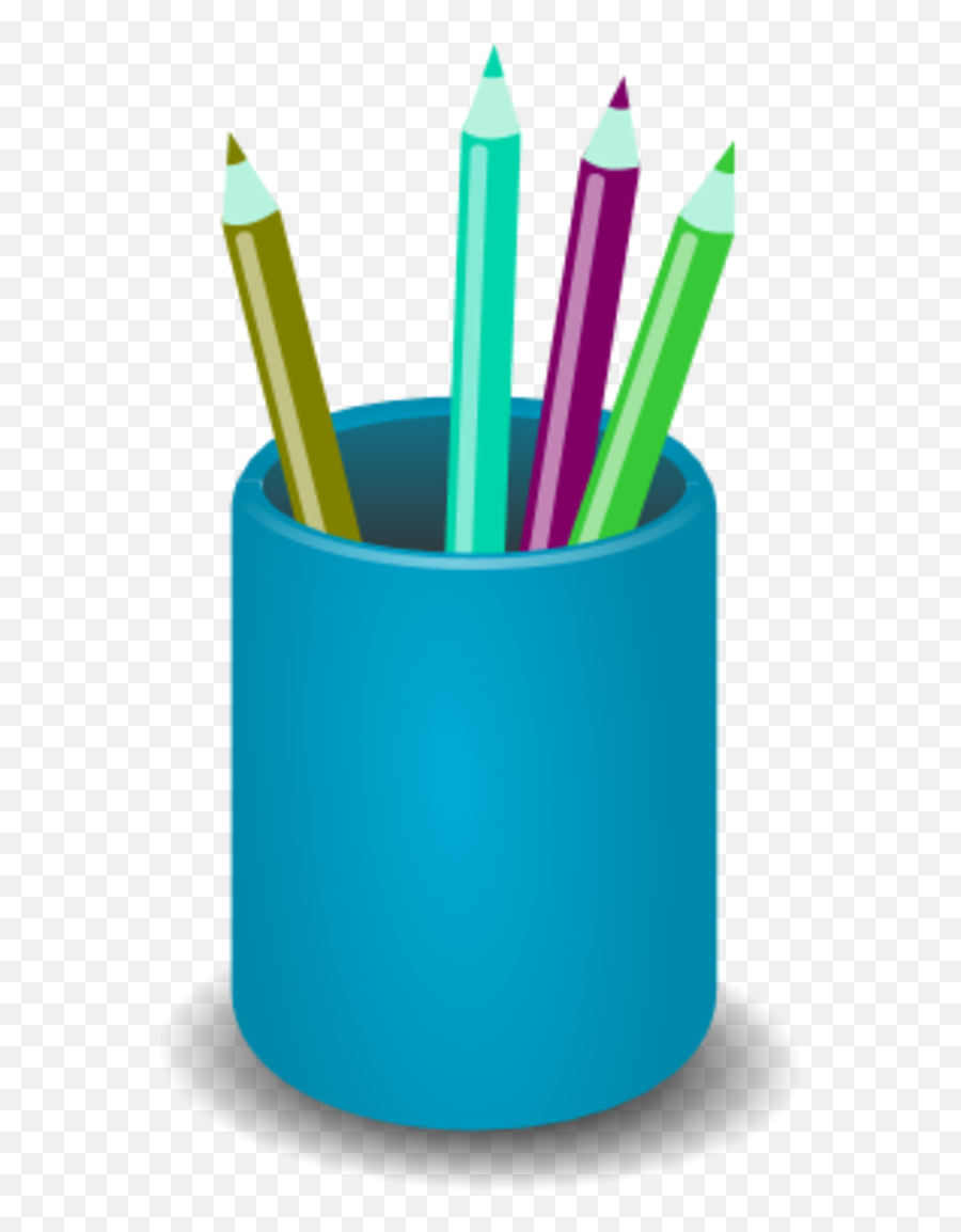 Clipart Pen Vector Picture - Pencil Holder Clipart Png,Pen Vector Png