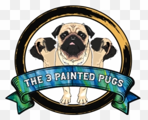The 3 Painted Pugs - png