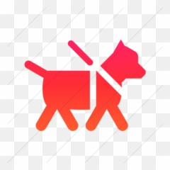 Iconsetc Simple Ios Orange Gradient Foundation 3 Guide Dog Png