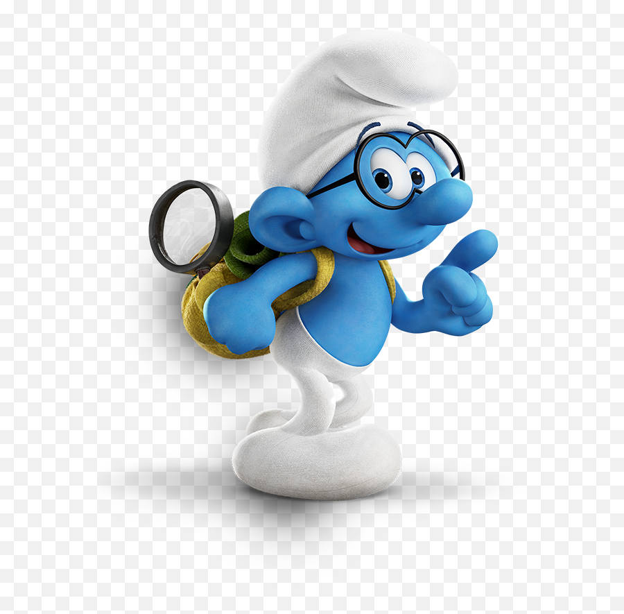 Smurfs The Lost Village Png Image - Smurfs Lost Village Brainy,Smurfs Png