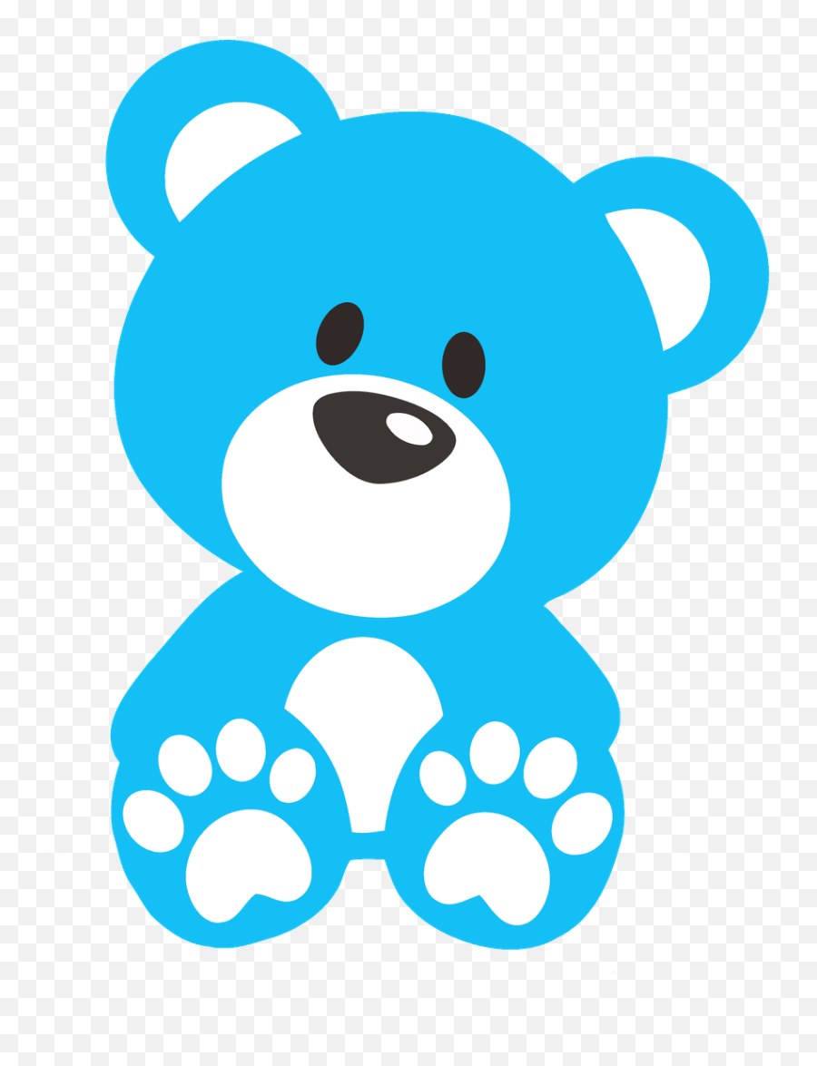 Ursinhos E Ursinhas - Blue Teddy Bear Png,Gummy Bear Png