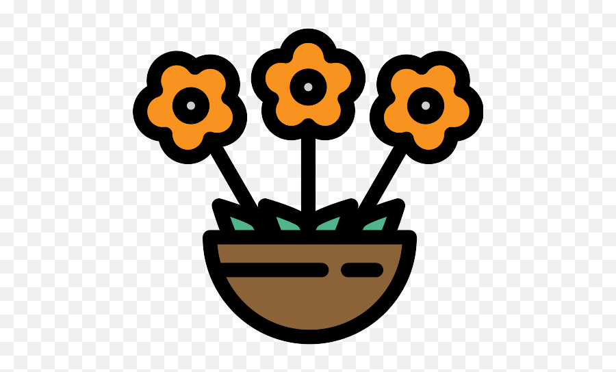 Multicolor Flower Png Icons And Graphics - Png Repo Free Png Icon,Orange Flowers Png