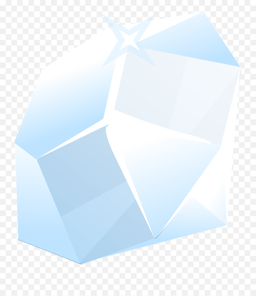Crystal Mineral Tranparent - Free Vector Graphic On Pixabay Folding Png,Blue Crystal Icon