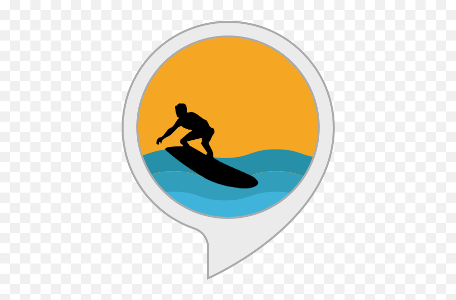 Amazoncom Miami Surf Report Alexa Skills - Surfeur Png,Surfer Icon