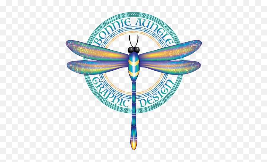 Graphic Design By Bonnie Aungle - Dragonflies And Damseflies Png,Gmail Logo Vector