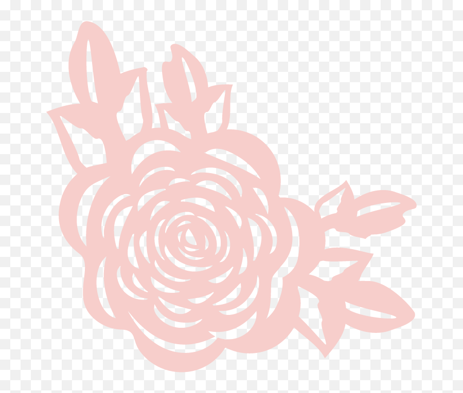 Rose Svg Scrapbook Cut File Cute Clipart Files For - Cute Rose Svg Free Png,Rose Silhouette Png