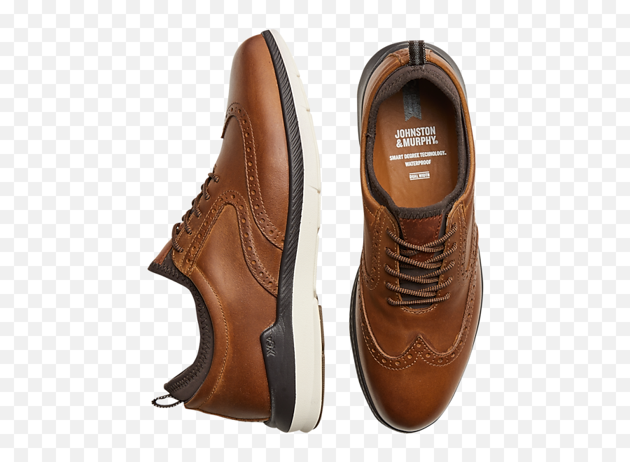 Johnston U0026 Murphy Lancer Wingtip Waterproof Oxford Tan Lace Up Png Timberland Icon Roll - top Leather And Fabric