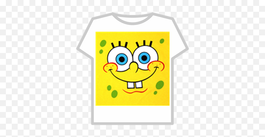 Spongebobs Face - Spongebob T Shirt Roblox Png,Spongebob Face Png