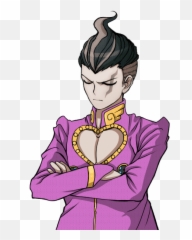 Gundham Tanaka As Giorno Giovanna Danganronpa - Cartoon png