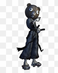 Samurai Clipart Swordsman - Afro Samurai Kuma Png,Samurai Transparent