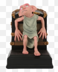 Harry Potter Dobby Bookend - Figurine Png,Dobby Png