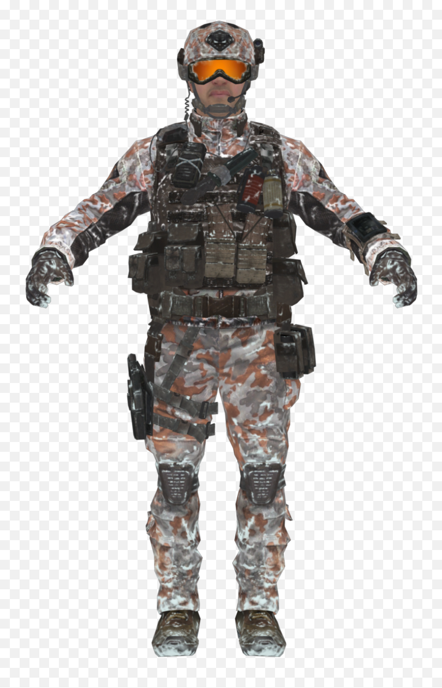 Download Merc Assault Snow Model Boii - Call Of Duty Black Call Of Duty Black Ops 2 Mercs Png,Black Model Png