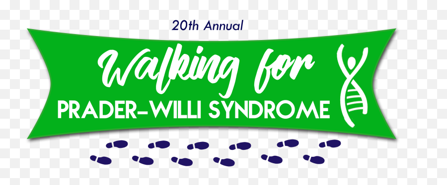 Walking For Pws - Praderwilli California Foundation Calligraphy Png,Family Walking Png