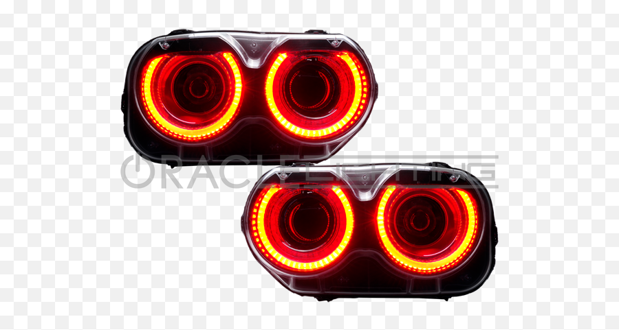 2015 - 2020 Dodge Challenger Sxtrtsrthellcat Oracle Halo 2018 Dodge Challenger Blacklight Halo Lights Png,Dodge Challenger Png