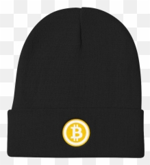 Bitcoin Clothes - Beanie Png,Bitcoin Logo Png