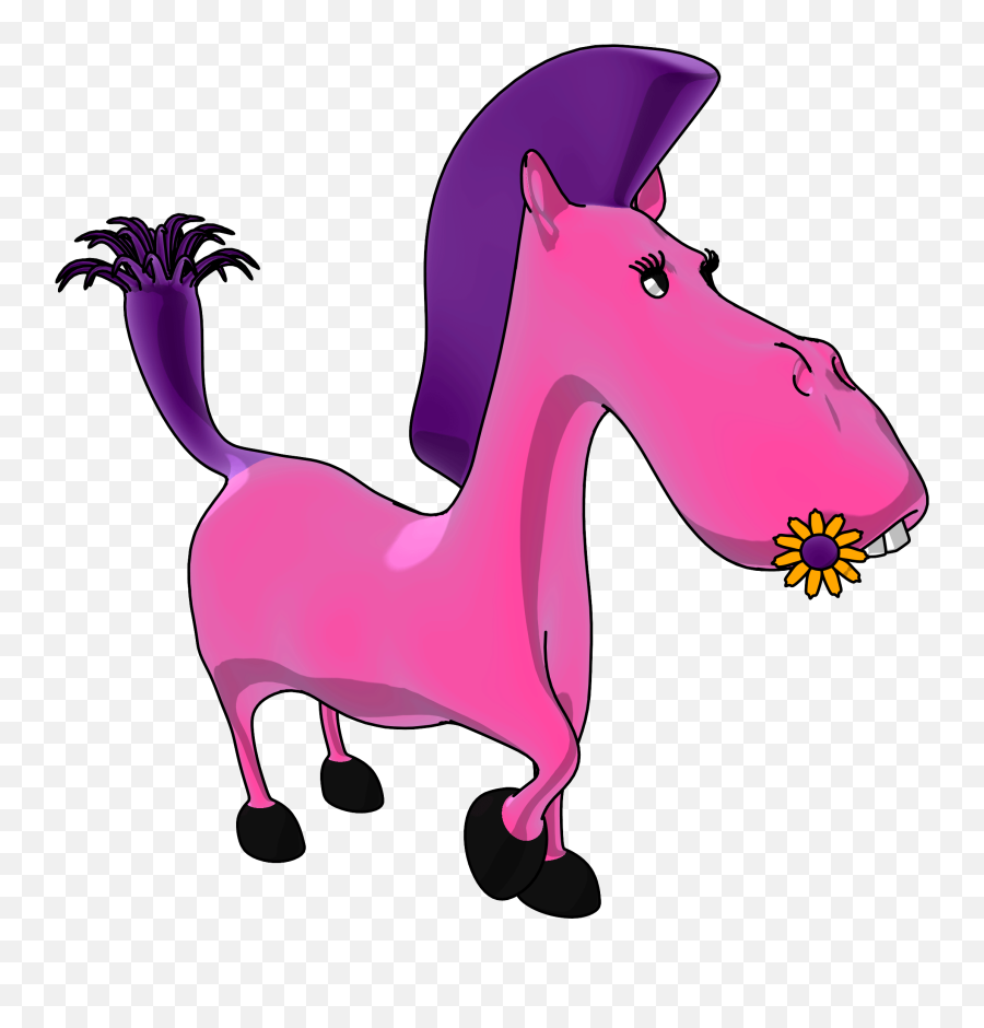 Kute Horse Clipart Png Gif - Cartoon,Horse Clipart Png