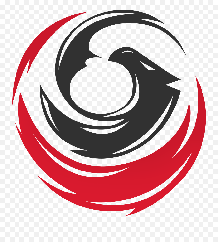 Download Hd Gaming Logos Red And White - Circle Gaming Logo Png,Esports Logos