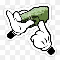 Hand Money - Fat Stack Of Cash Cartoon Hands Best Basic With png