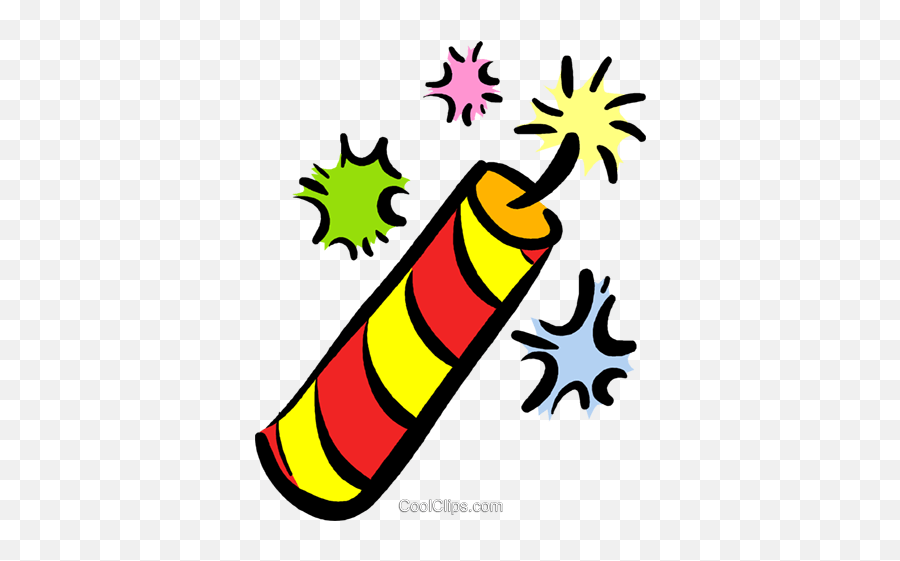Fireworks And Firecrackers Royalty Free Vector Clip Art - Fire Crackers Clip Art Png,Firecrackers Png
