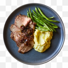 Green Beans And Mashed Potatoes - Roast Beef Png,Mashed Potatoes Png