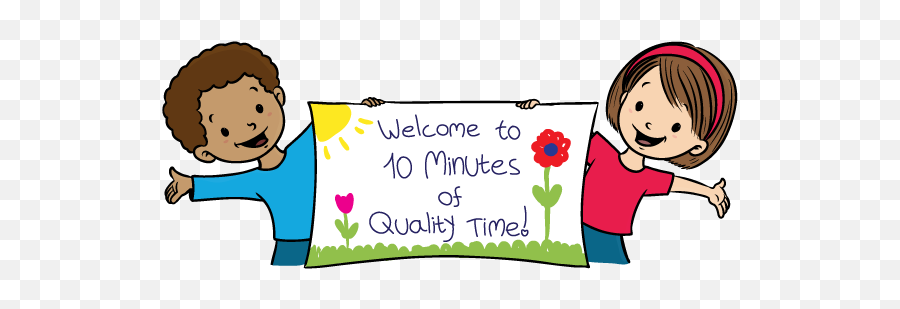 10 Minutes Of Quality Time U2013 Fun Printables And Activities - Activity Time Clipart For Kids Png,Time In Png