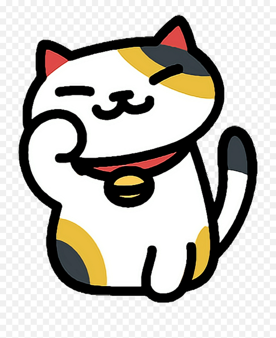 Neko Cat Nekoatsume Cute Simple Kitty Game Japanese - Neko Cute Neko Atsume Png,Cats Png