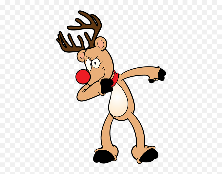 Bleed Area May Not Be Visible - Dabbing Reindeer Iron Christmas Drawings Reindeer Png,Dabbing Png