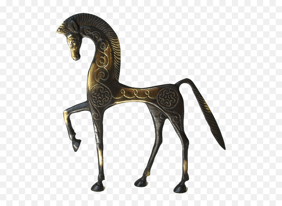 Download Bronze Horse Statue - Horse In Ancient Greece Png,Greek Statue Png