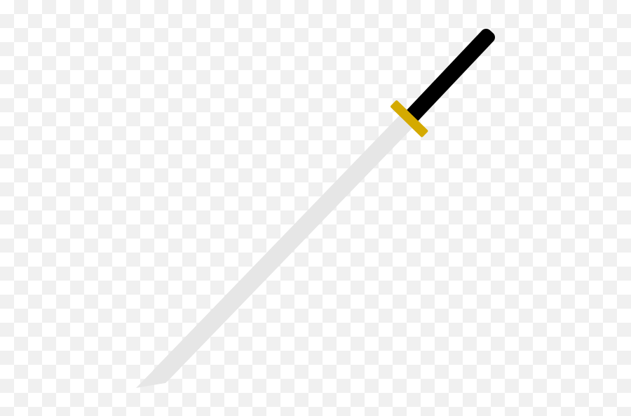 Katana Knife Ninja Sword Icon - Sword Png,Knife Emoji Png