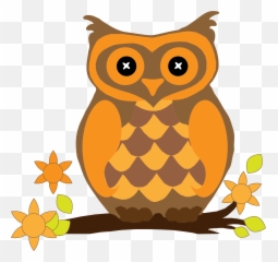Owlvertebratebird Png Clipart - Royalty Free Svg Png Fall Clipart Owl,Barn Owl Png
