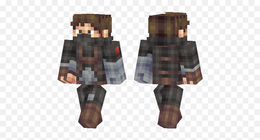 The Winter Soldier Minecraft Pe Skins - Funny Minecraft Pe Skin Png,Winter Soldier Png