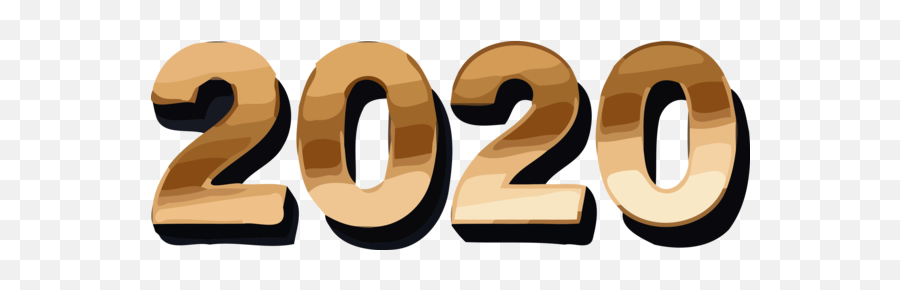Download New Year 2020 Font Number Text - Number Png,Countdown Png