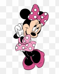 Free Minnie Mouse Transparent Background Download Clip - Minnie Mouse 