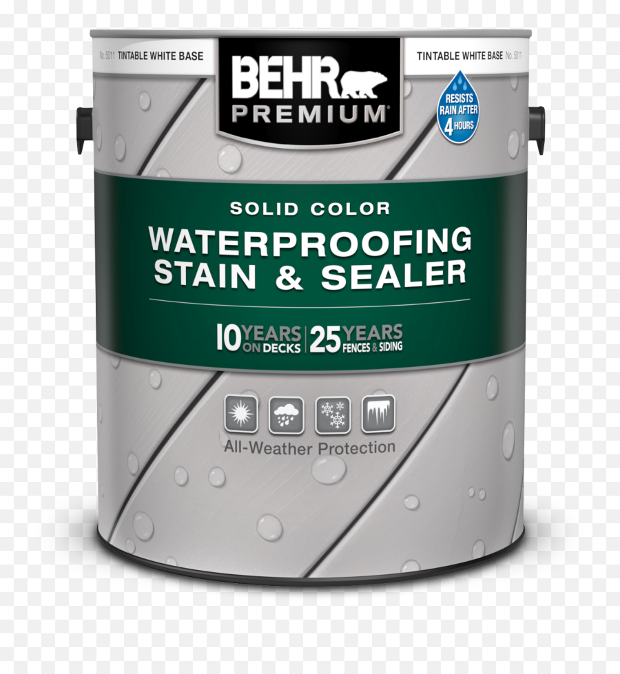 Solid Color Waterproofing Wood Stain U0026 Sealer Behr Premium - Behr Premium Plus Ultra Png,Stain Png